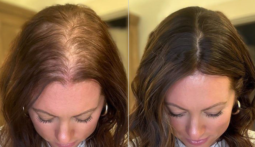 Ashley's hair transformation