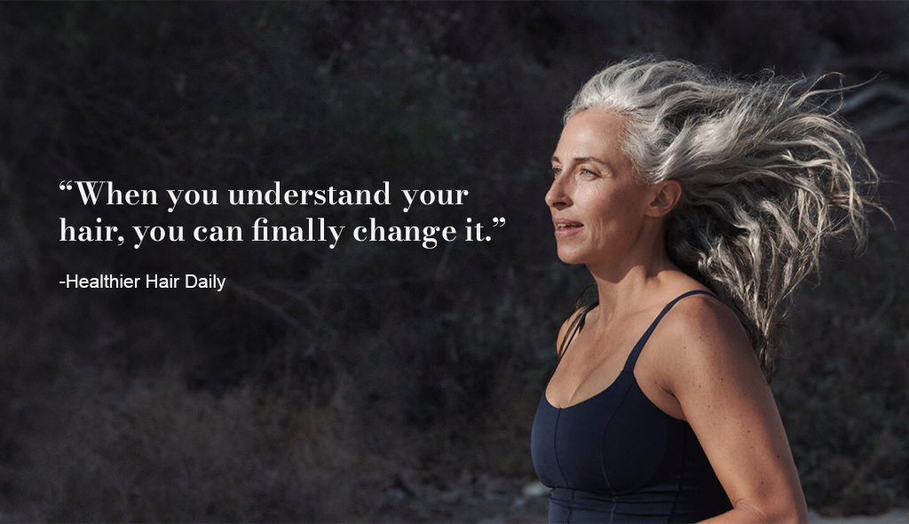 Peptides under microscope